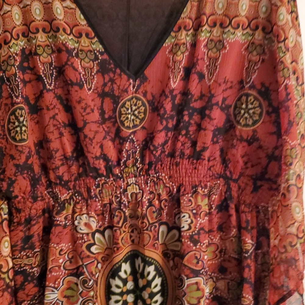 Speed Control patterned Dress - Picture 4 of 8